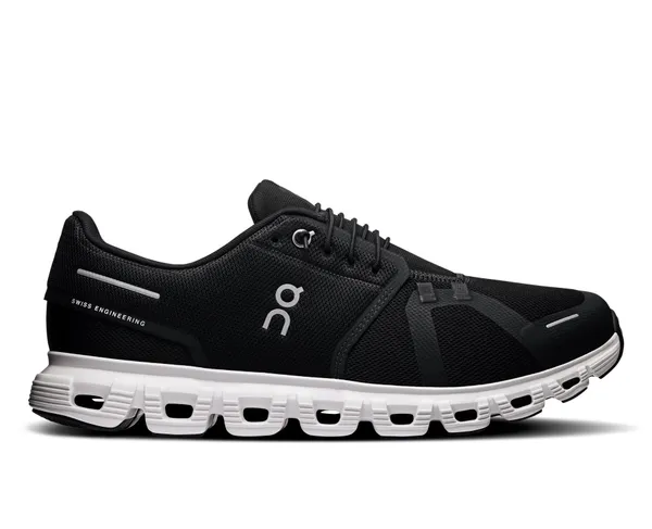On Men's CLOUD 6 Black | White