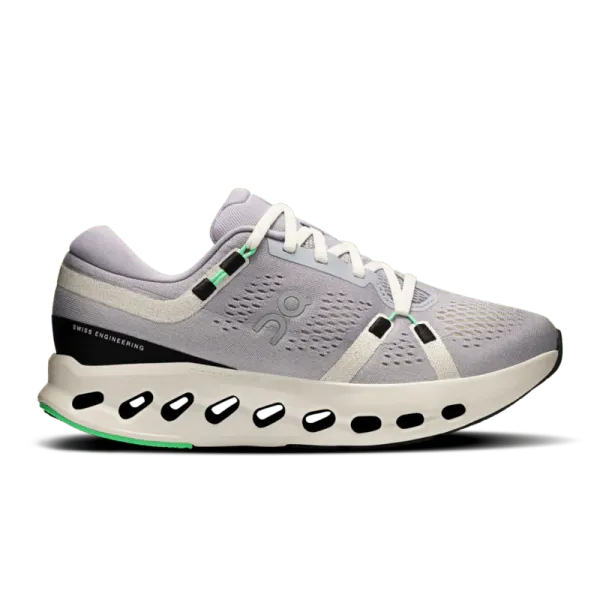 On Women's Cloudsurfer 2 Lilac | Ivory