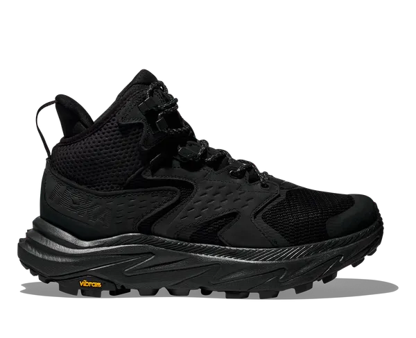 Hoka Men's ANACAPA 2 MID GTX WIDE BLACK / BLACK