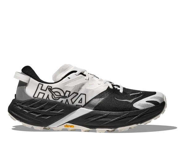 Hoka Men's SPEEDGOAT 7 WIDE BLACK / WHITE