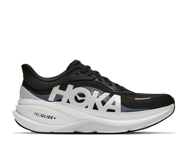 Hoka Men's CLIFTON PRO WIDE BLACK / COSMIC GREY